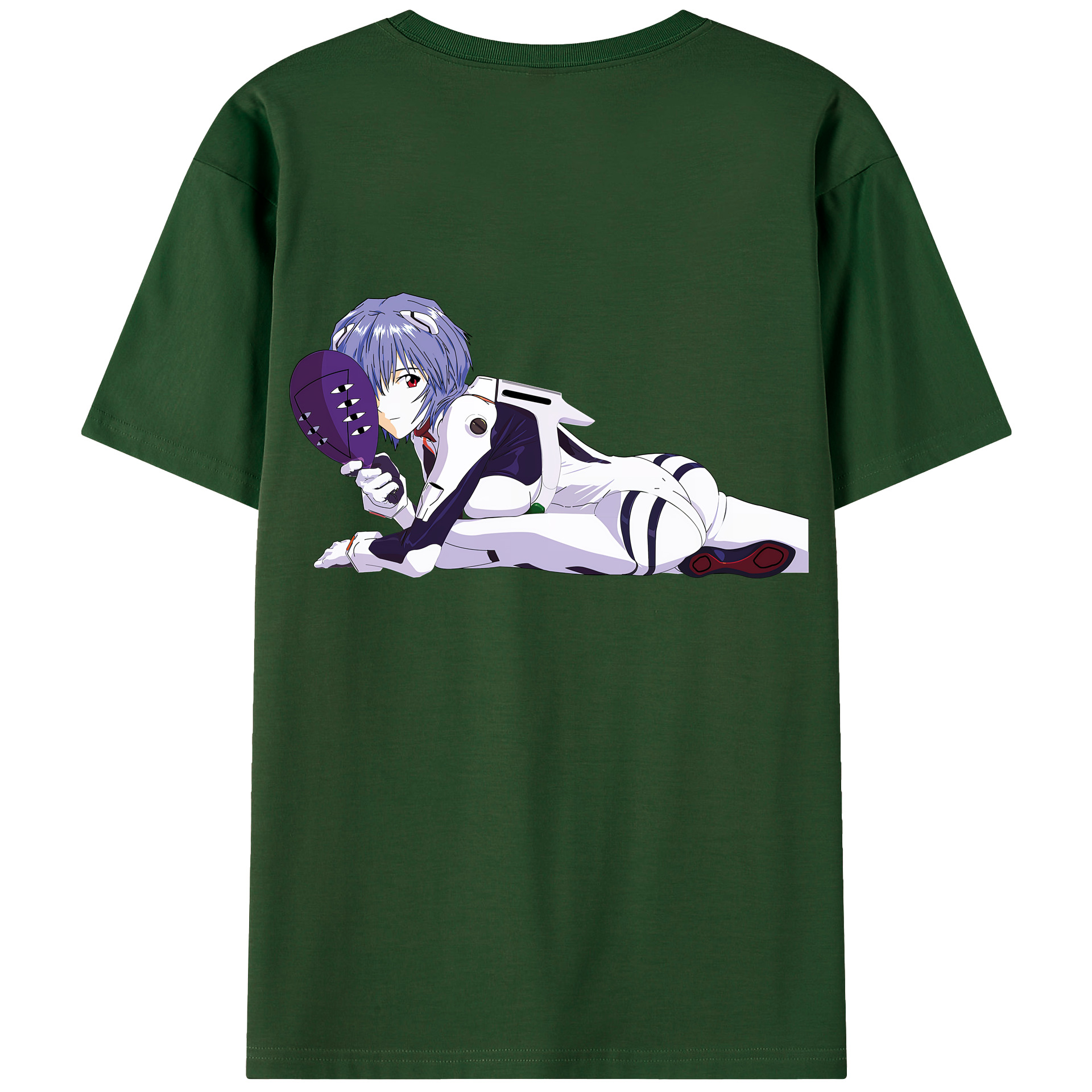 （画像用） EVA 新世紀エヴァンゲリオン 綿100％半袖Tシャツ（背面プリント）